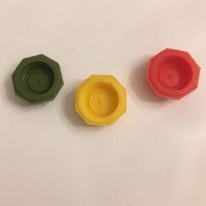 Soda Saver Carbonation Saver 2-Way Plastic Bottle Caps Set of 3